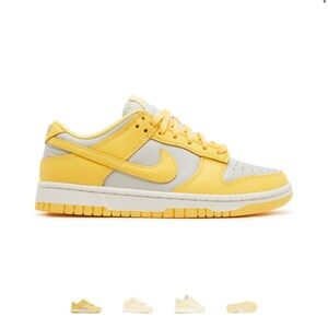 Nike Dunk Low ‘Citron Pulse’ W8.5/M7 | Light Bone/Yellow | Gently Used